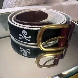 YRI mens ribbon belt